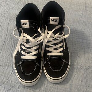 Vans Classic Black and White High-Tops